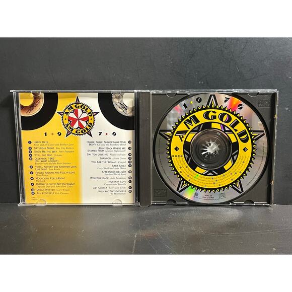AM Gold 1976 Time Life CD - 21 Classic Hits - Various Artist Oldies Compilation - Picture 3 of 7